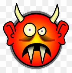 Fileemblem - Evildevilsvg Wikimedia Commons Happy Emoji,Devil Emoticon Text