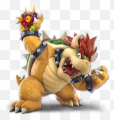 Bowser Majorasmask Sticker - Bowser Smash Ultimate Render Emoji,Bowser Emoji