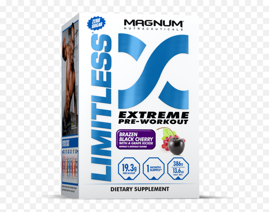 Buy Magnum Nutraceuticals Limitless Brazen Black Cherry With Emoji,Kernel Emotion Iu