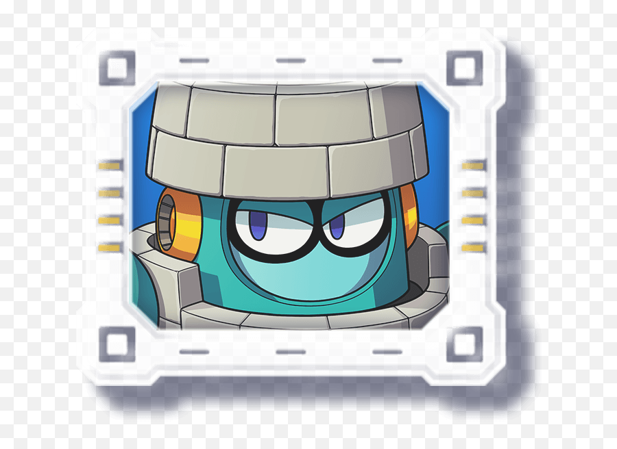 Ciel - Block Man Megaman 11 Emoji,Mega Man Emoji
