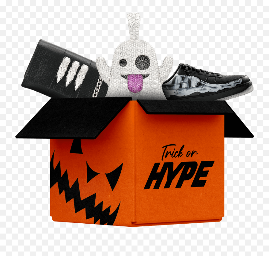 Trick Or Hype Online Mystery Boxes By Hypedrop Authentic Emoji,Meaning Of Different Skeleton Emojis