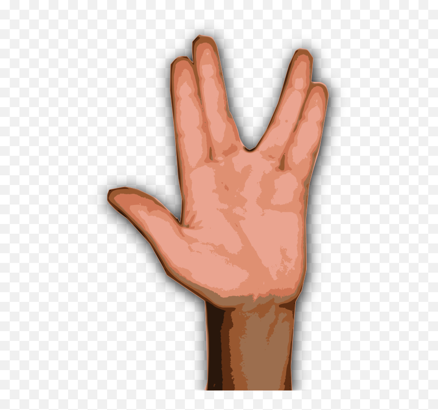 Openclipart - Clipping Culture Emoji,Spock Hand Emoji