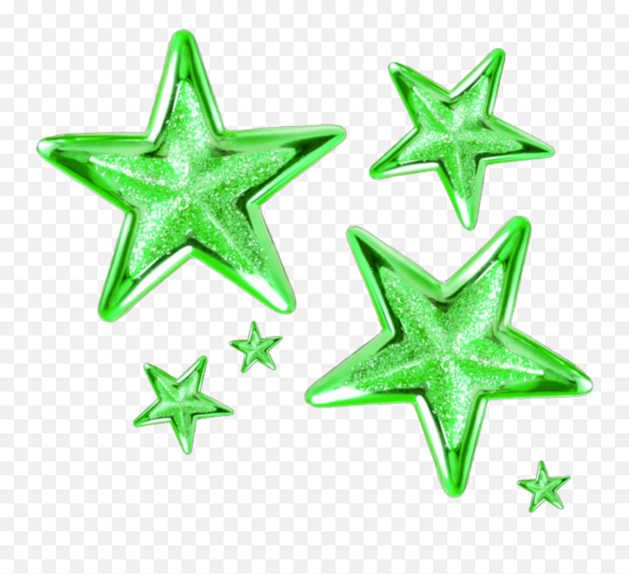 Mq Green Star Stars Sticker By Marras - Clip Art Emoji,Green Star Emoji