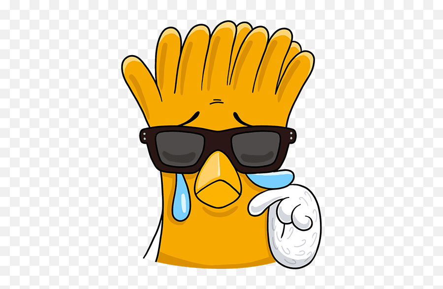 Vk Sticker - Happy Emoji,Chicken Fries Emojis
