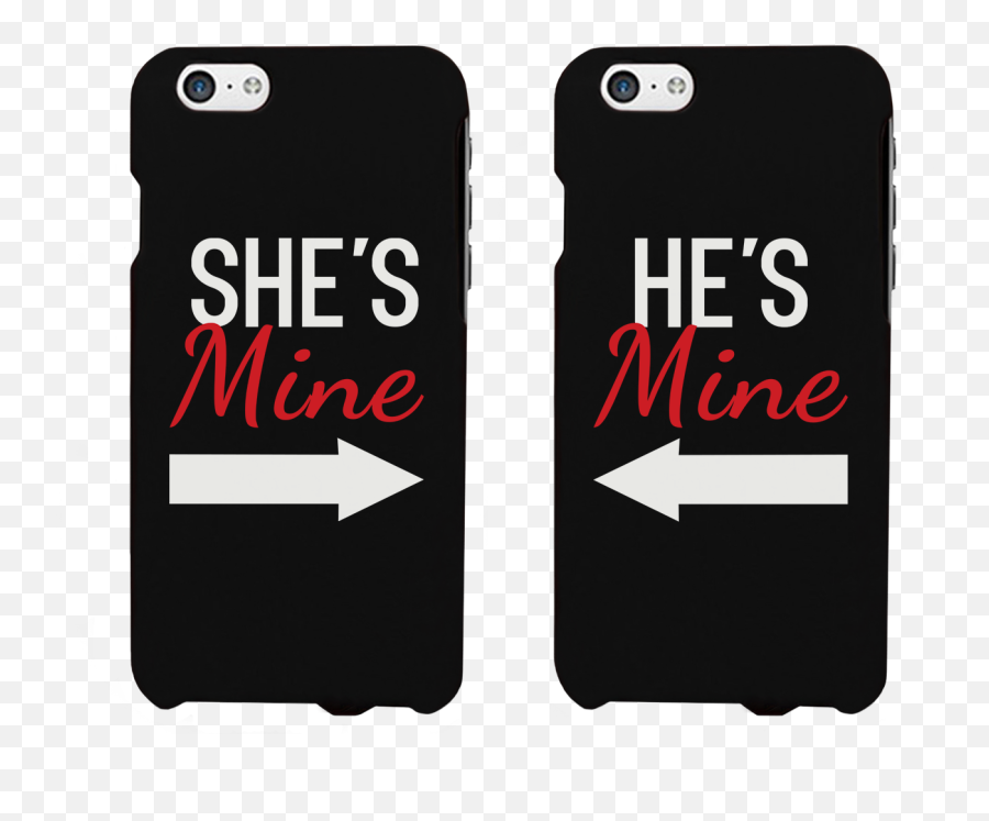 Cute Matching Couple Phone Cases - Unique His U0026 Her Gift Cheesy Couple Phone Cases Emoji,Emoticon Iphone 6 Case