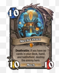 Mechathun Card Reveal - Malygos Card Hearthstone Emoji,Warlock Emoji