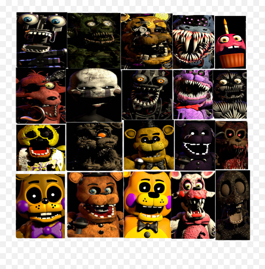 Sticker - Scary Emoji,Fnaf Emoticons