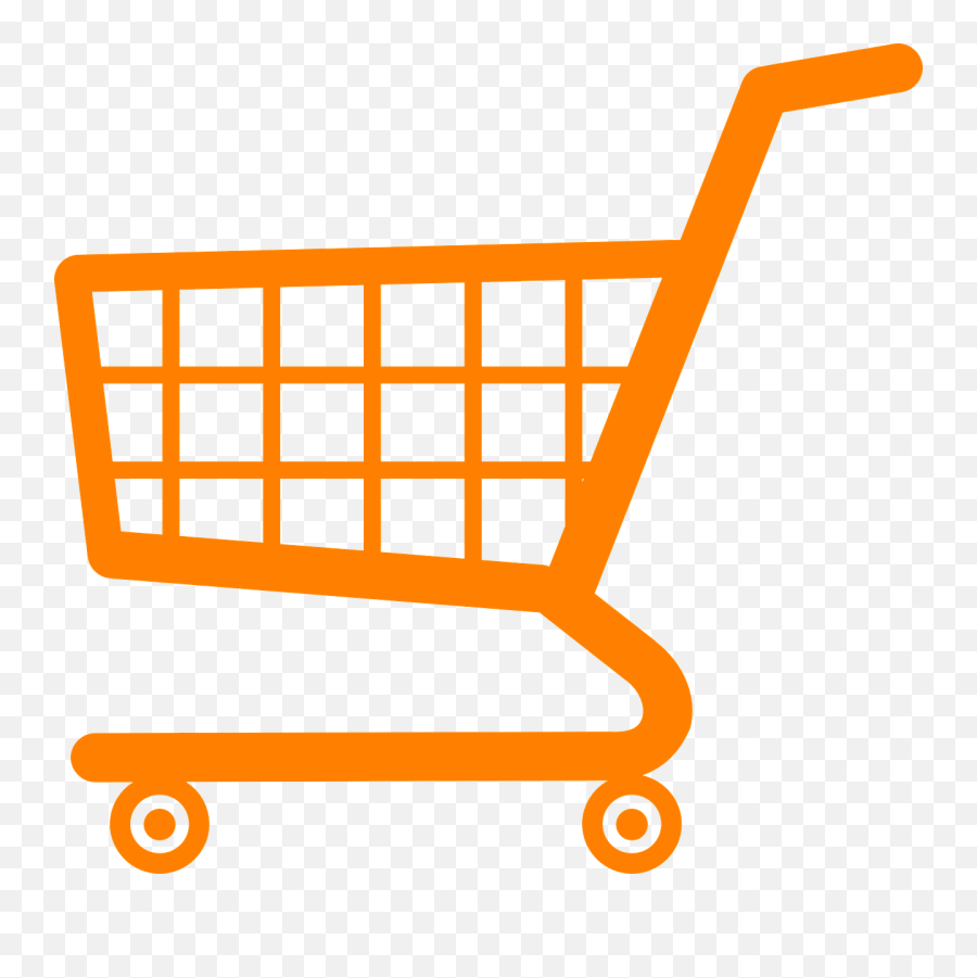 Grocery Clipart Trolley Grocery - Shopping Cart Png Emoji,Trolley Emoji