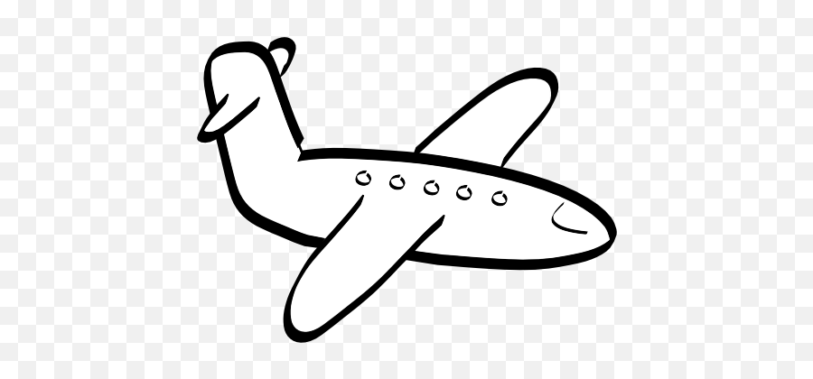 World War 2 Planes Drawings - Clip Art Library Cartoon Black And White Jet Emoji,Aviation Themed Emojis Lineart