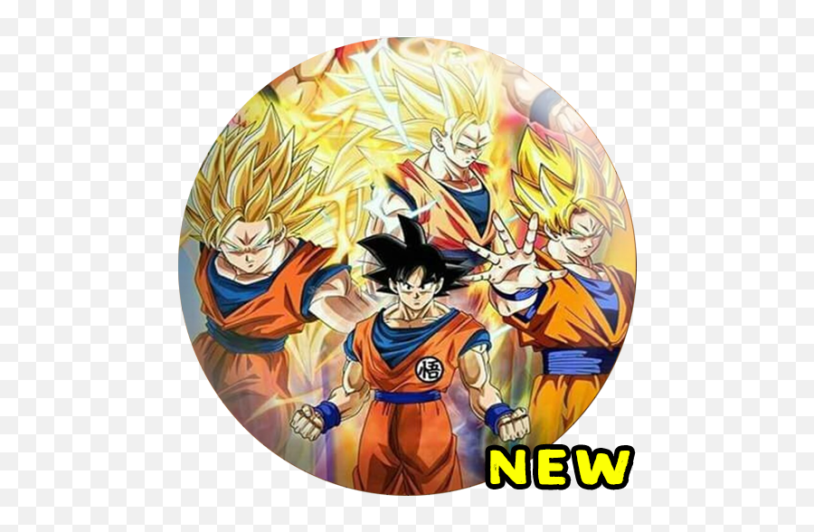 Super Saiyan Wallpaper Live - Dragon Ball All Super Saiyan Emoji,Super Saiyan Emoji