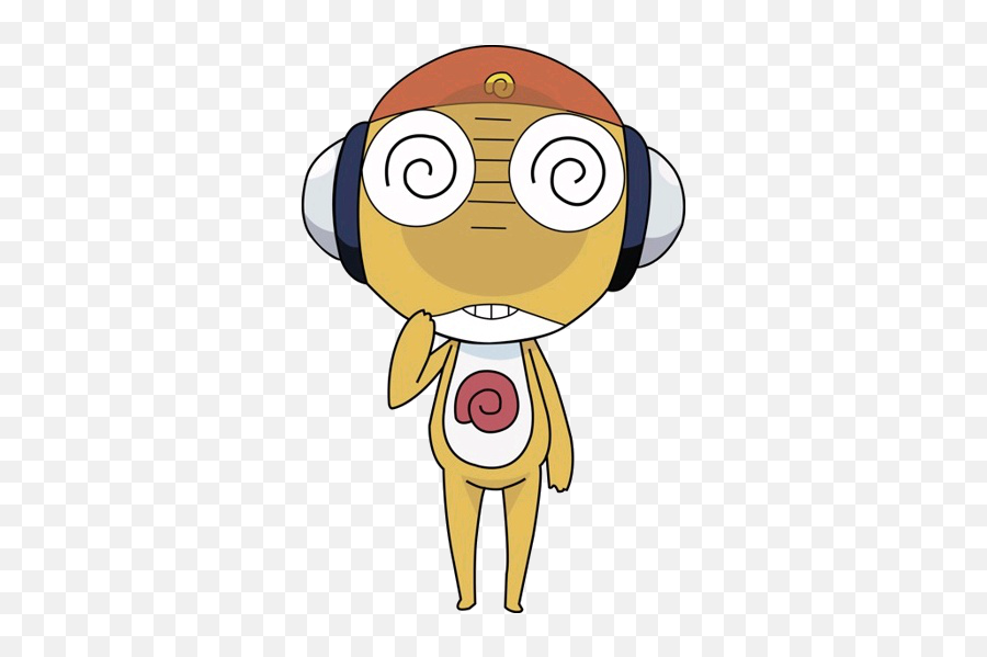 Kururu - Sergeant Frog Kululu Emoji,Swirly Eye Emoticon