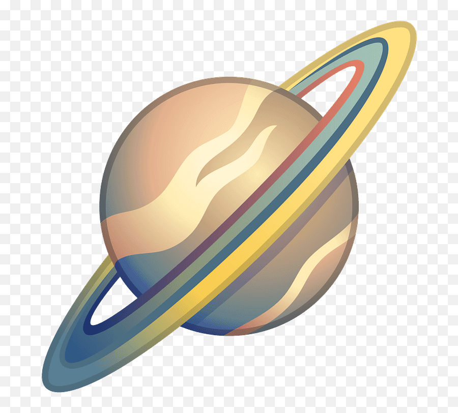 Ringed Planet Emoji Clipart,Planet Emojis Clip Art