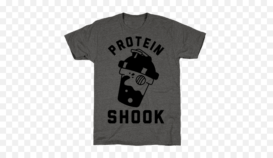 Protein Shook T - Shirts Lookhuman Printed Shirts T Shirt Emoji,Gains Emojis
