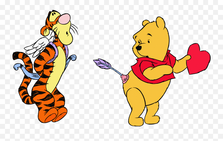 Valentine Clipart Pooh Valentine Pooh Emoji,Eor Winnie The Poo Emojis