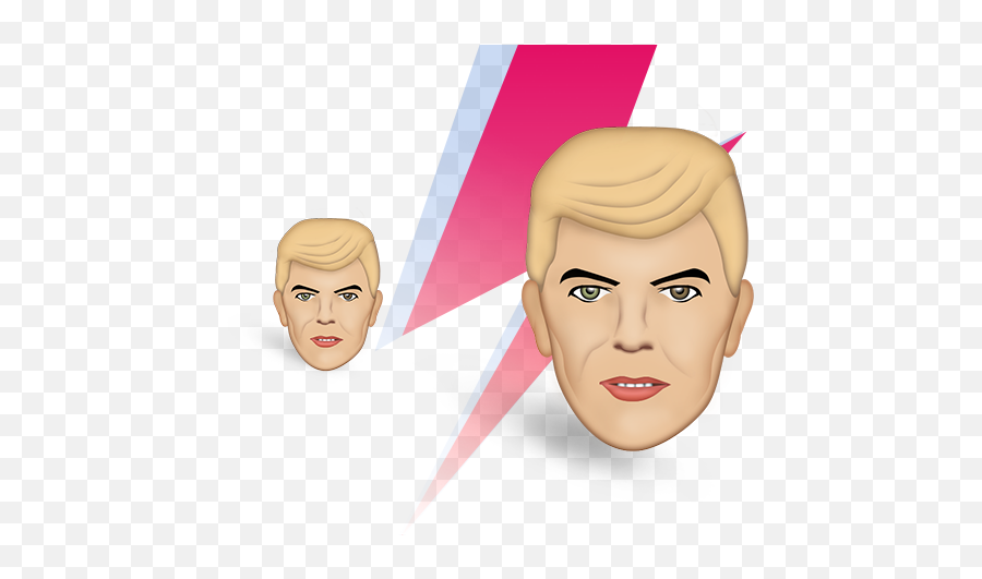 Clemens Knieper Design - Fictional Character Emoji,Bowie Emoji