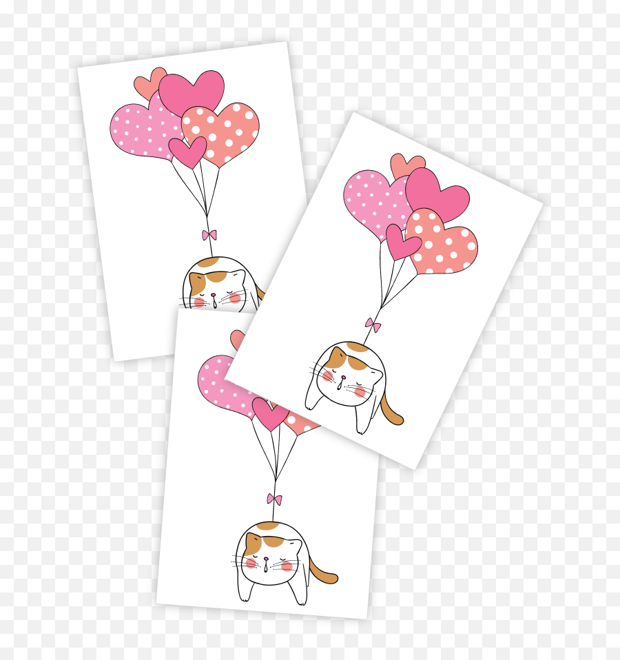 Flying Cat - Party Supply Emoji,Flying Emojis