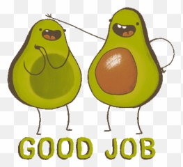 Avocado Stickers By Lisa Vertudaches - Lisa Vertudaches Avocado Emoji,Ww2 Emoticon Gif