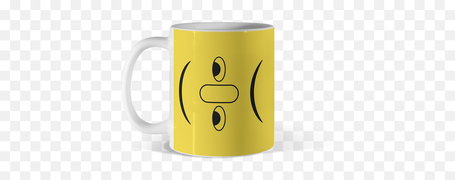 Yellow Comic Mugs Design By Humans - Magic Mug Emoji,Bubblegum Emoticon