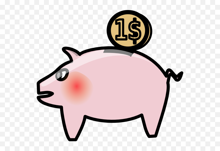 Piggy Clipart - Clipartsco Piggy Bank Clipart Transparent Background Hd Emoji,Pwi Piggy Emoticons