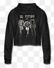 No Future Astronaut Cropped Hoodie Emoji,Kawqii Emoticon Panties