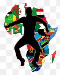 Afro Dance Hits By Nado - Africa Continent With Flags Cool Maps Of Africa Emoji,Flamenco Dancer Emoji