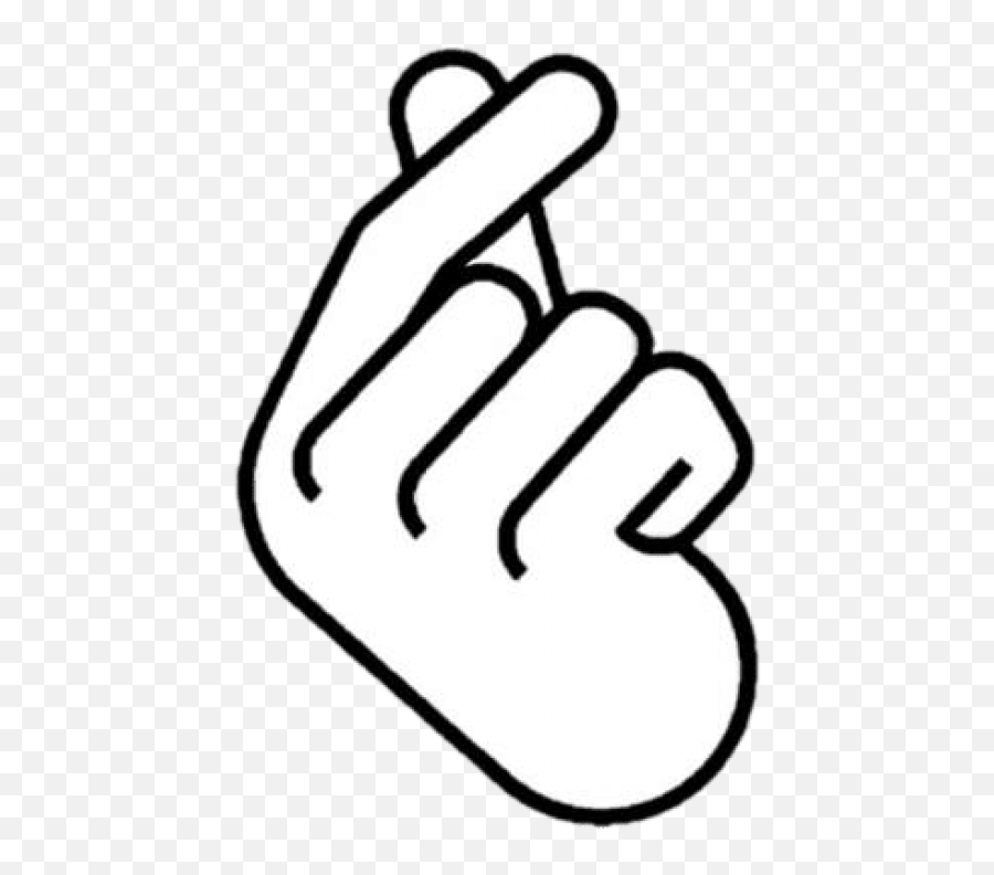 Free Png Download Oppa Sign Png Images Background Png - Finger Heart Emoji,Stop Sign Emoji