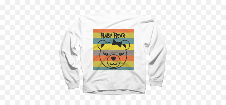 Broadcasters Best White Bear Menu0027s Sweatshirts Design By - Hoodie Emoji,Twitch Sleepy Emoticon