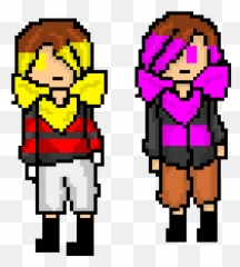 Pixel Art Gallery - Fictional Character Emoji,How To Make A Chara Emoji