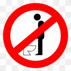 Urinating Forbidden Peeing - Free Vector Graphic On Pixabay Emoji,Awesomeface Emoticon Afro