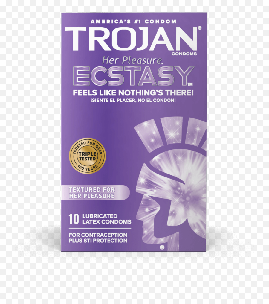 Trojan Her Pleasure Ecstasy Female Stimulation Condoms - Trojan Condoms Emoji,Sexy Female Emojis