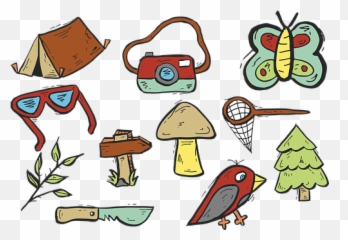 Más De 30 Ilustraciones De Campamento Y Cámping Gratis - Avec Plusieurs Objets Emoji,Emoticon Trofeo
