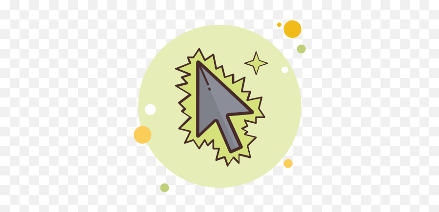 Electrified Cursor Icon - Dot Emoji,Emoji Cursor