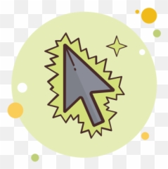 Electrified Cursor Icon - Dot Emoji,Emoji Cursor