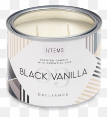 Scented Candle Black Vanilla - Cylinder Emoji,Emotion Scent Cans
