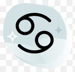 Cancer Symbol Meaning Astrology Glyph U0026 Origins - Dear Emoji,Zodiac Signs Meaning And Emotions