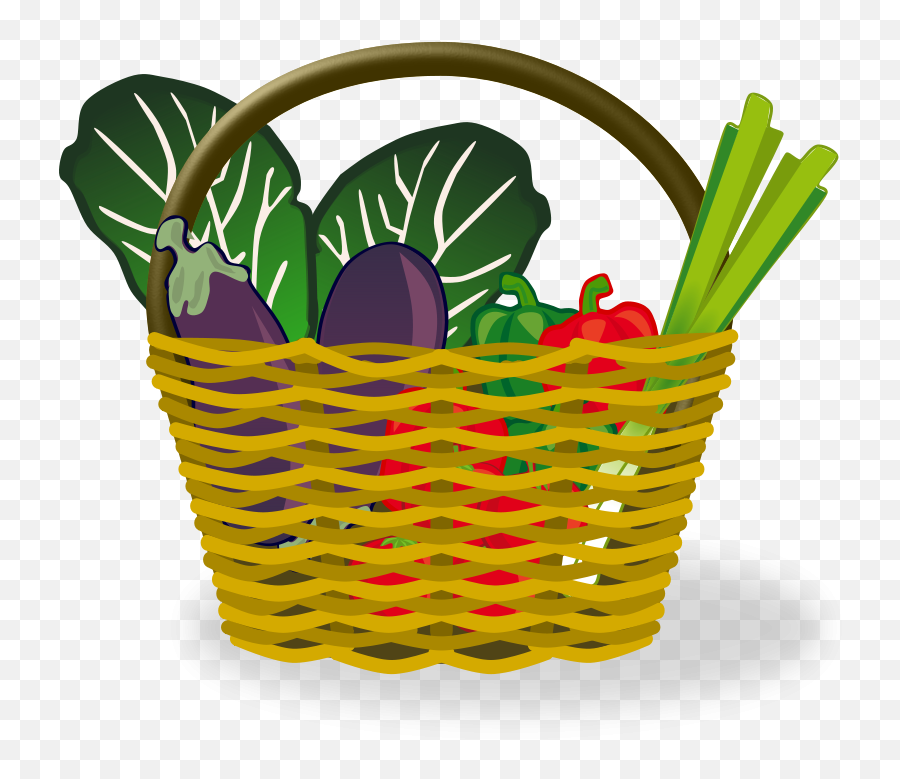 Free Photo Shopping Market Basket Full Vegetables Food - Max Emoji,Emotions Gift Basket