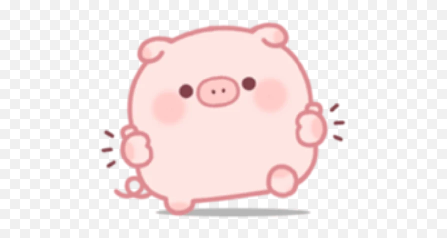 Sticker Maker - Puni Puni Pig Emoji,Apple Pig Emoji