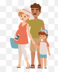 Family Vacation Vector Png Png Mart Emoji,Holiday Emojis Vectors