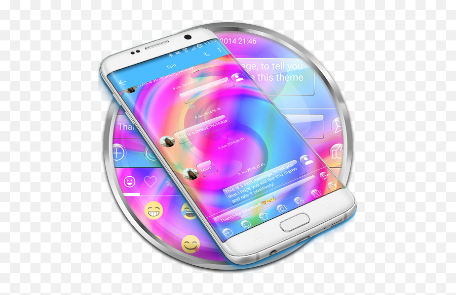 Sms Messages Glass Spiral - Apps On Google Play Emoji,Emojis In Mesages+