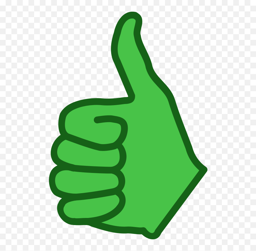 Thumbs Up - Openclipart Emoji,Zoom Thumbs Up Emoticon
