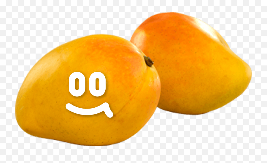 Mango Emoji,Cheek Squeeze Emoticon