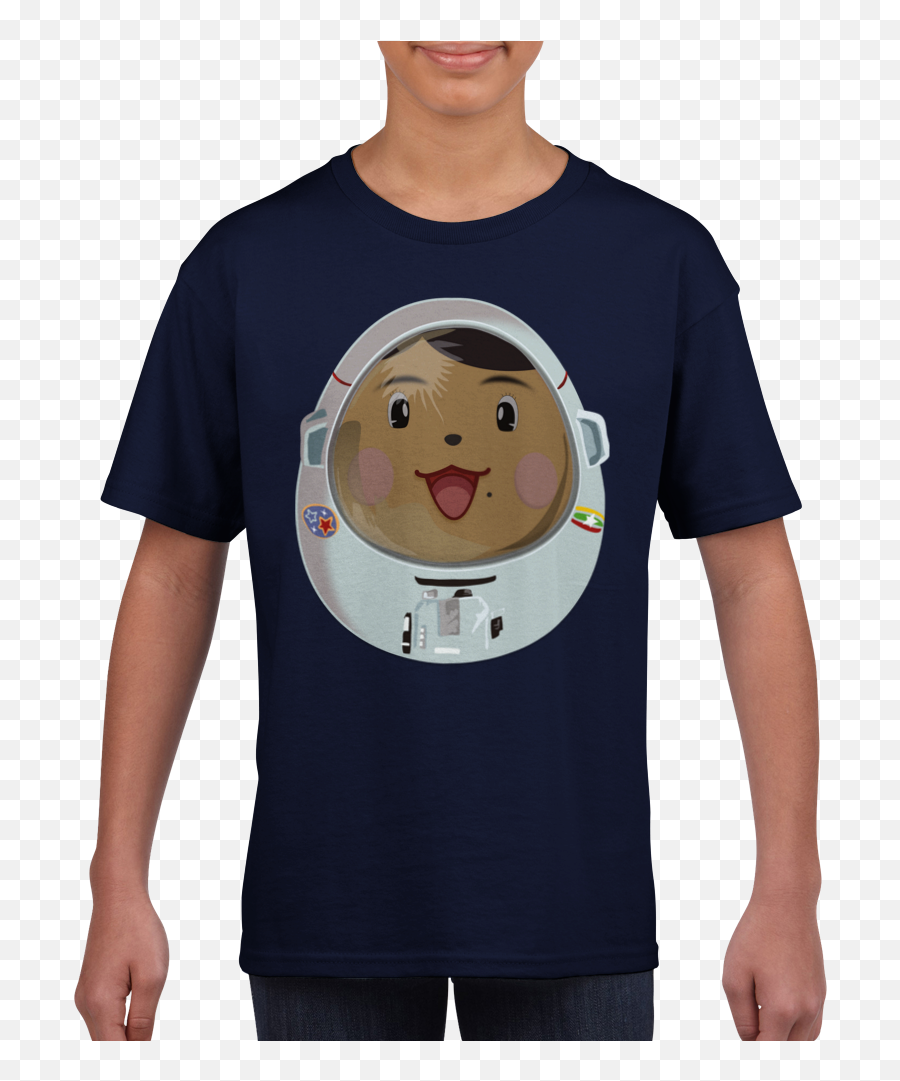 Pyit Taing Htaung Astronaut - Kids Unisex Tshirt Emoji,Raise Hand Emojio