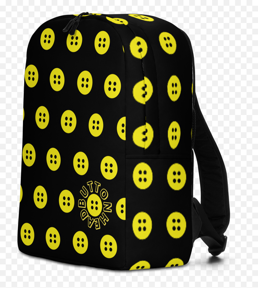 On The Run Black And Yellow Backpack Buttonhead Clothing Emoji,Back Pack Emoji