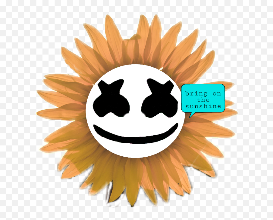 Sunflowergalore Marshmello Sticker - Happy Emoji,Marshmello Emoticon