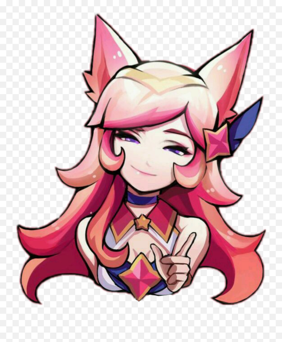 Ahri Sticker - Ahri Sticker Emoji,Ahri Emoji