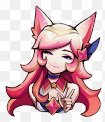Ahri Sticker - Ahri Sticker Emoji,Ahri Emoji