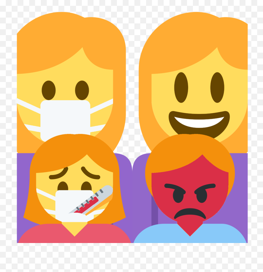 Emoji Face Mashup Bot On Twitter U200du200du200d Family - Happy,Big Eyes Emoji