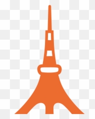 Tokyo Tower Emoji - Tokyo Tower Clipart,Tower Emoji