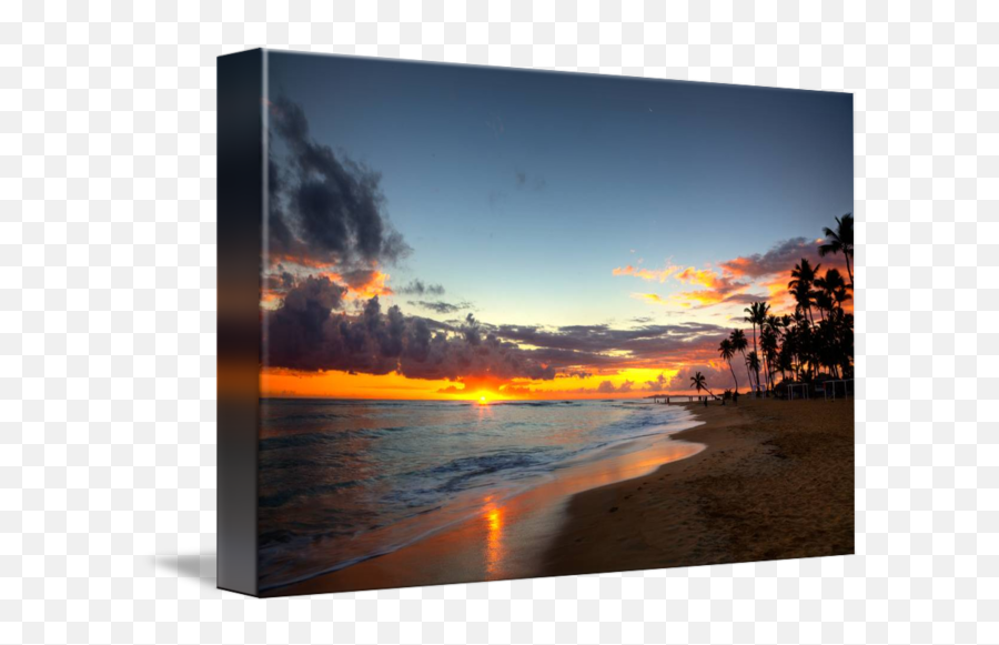 Sunrise Punta Cana Dominican Republic By Wayne Moran - Horizon Emoji,Emotions Punta Cana