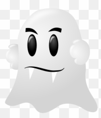 Ghost Free Png Images Halloween Ghost Scary Ghost Ghost - Clipart Wtf Face Ghost Emoji,What Does The White Ghost Emoji Mean